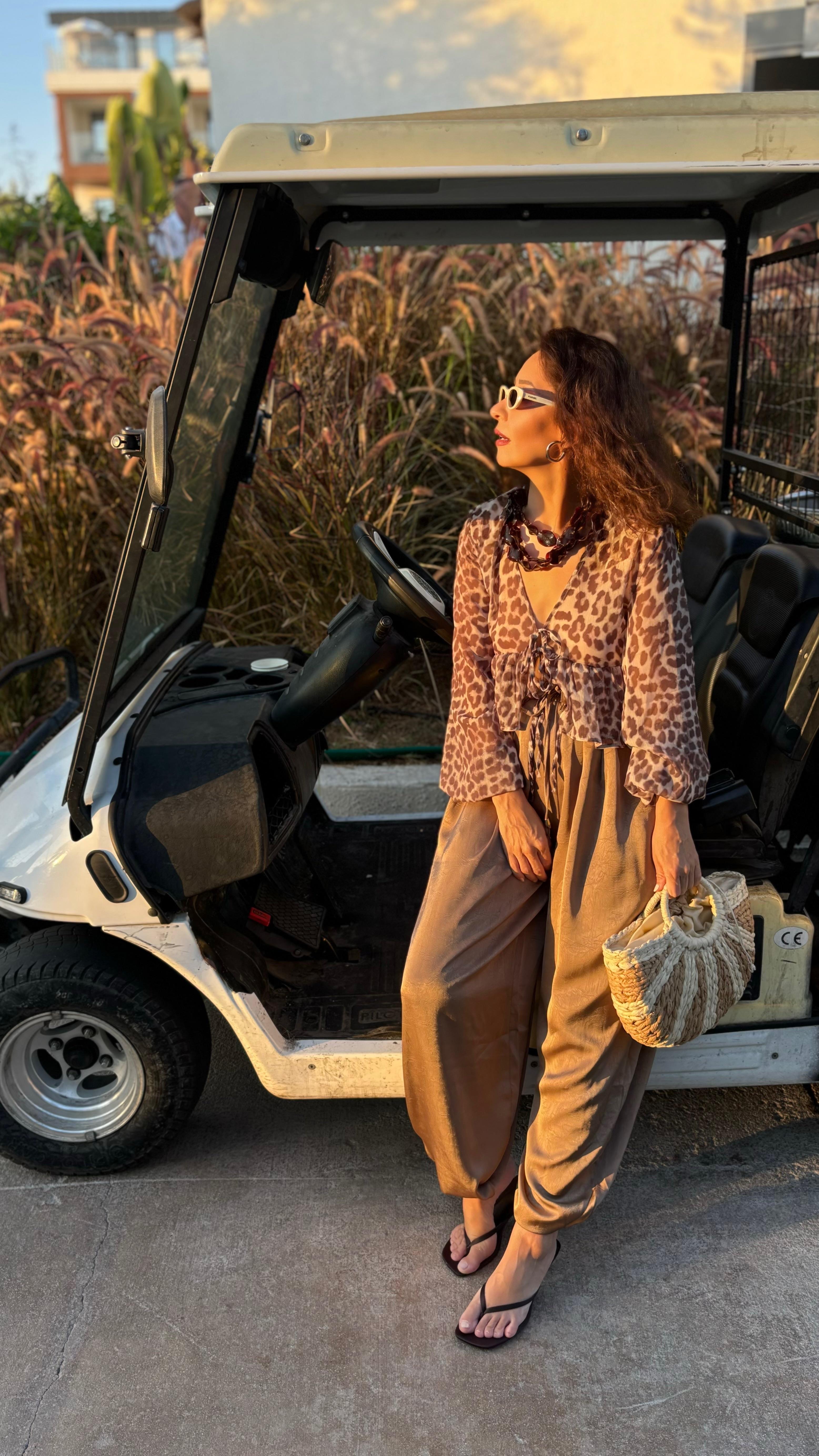 Q834 LEO ŞİFON BLUZ