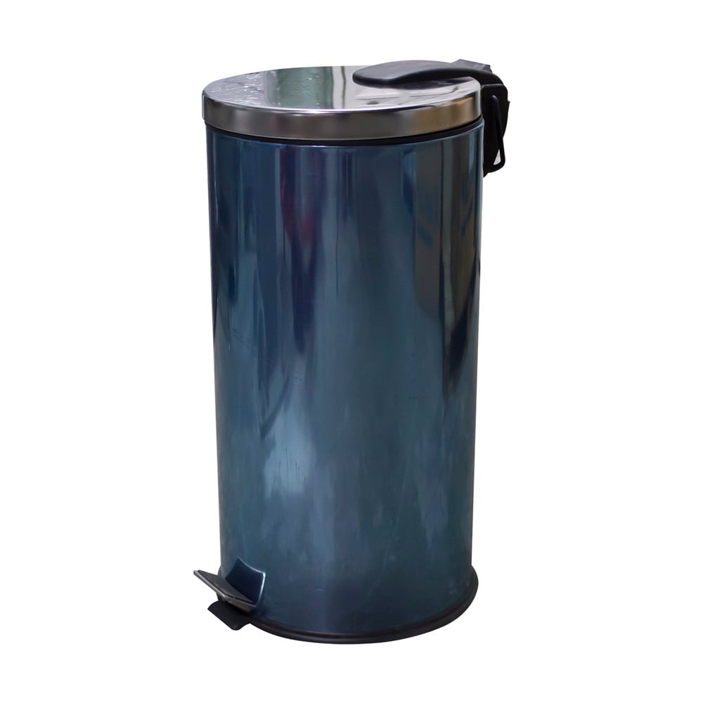 Paslanmaz Çöp KovalarıMilkolATÖLYE-İNH0022PASLANMAZ ÇÖP KOVASI PEDALLI (40 LT)