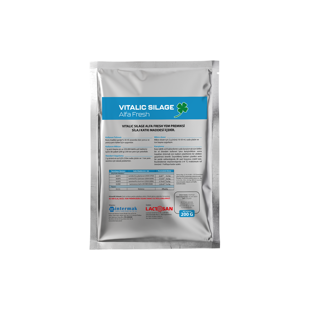 Yem Katkı ÜrünleriSchaumannAF 430VITALIC SILAGE ALFA FRESH