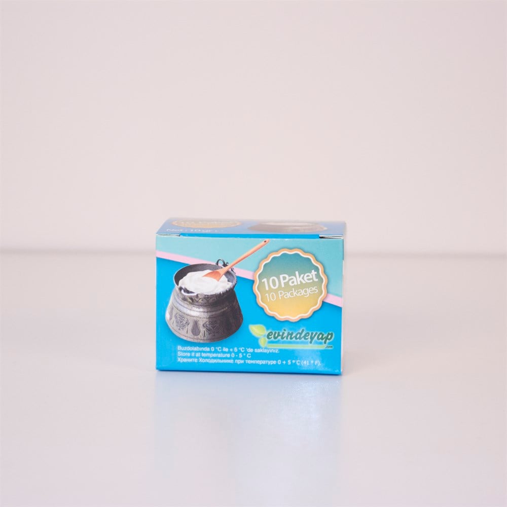 Yoğurt MayasıevindeyapEVİNDEYAP - 004YOĞURT MAYASI 10'LU