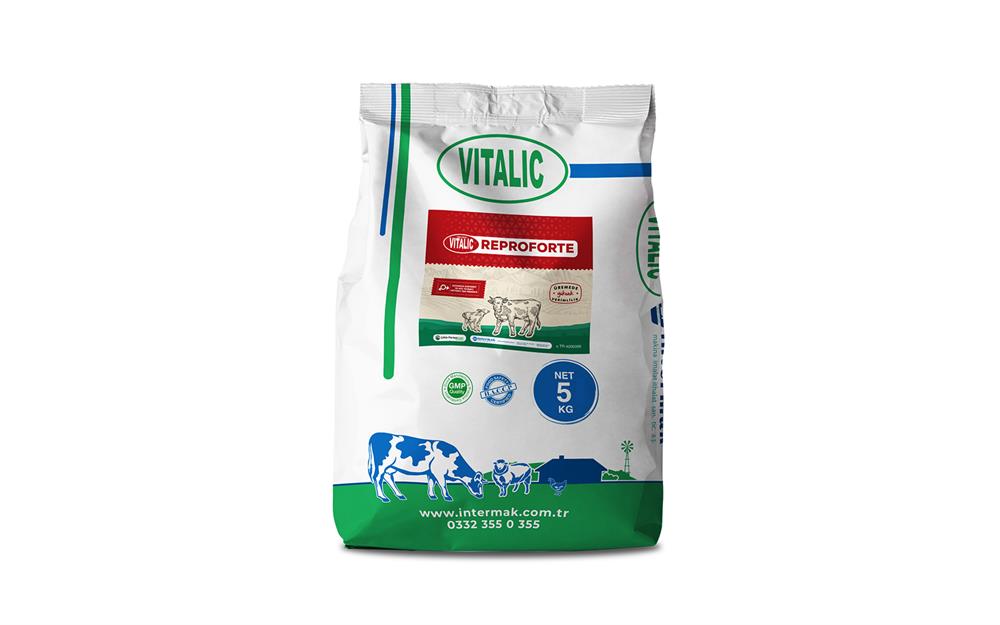 Yem Katkı ÜrünleriVitalicRPF 512VİTALİC REPROFORTE -KIZGINLIK GÖSTERİCİ YEM PREMİKSİ (5 KG)