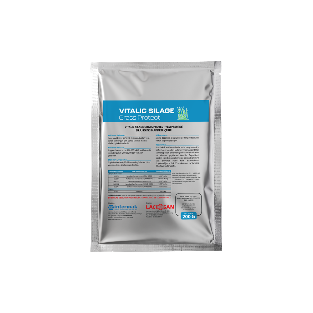 Yem Katkı ÜrünleriSchaumannGP 420VITALIC SLAGE GRASS PROTECT