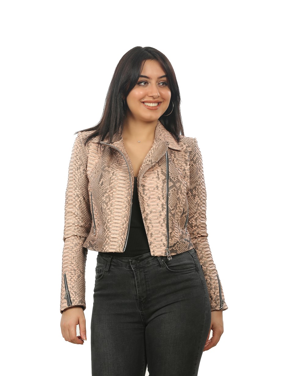 Bayan Gerçek Deri Spor Luxury Mont Kopmle  Pembe MBK-1308-19380 FA2
