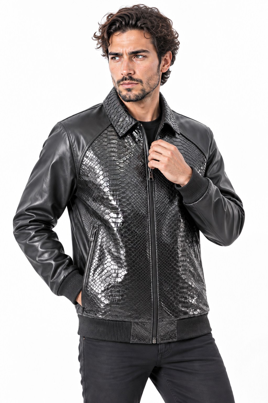 Erkek deri mpnt spor beli lastikli.Code:23858