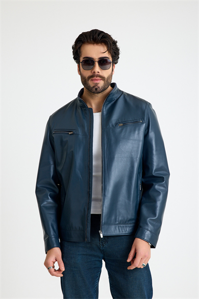 Reguler Erkek Deri̇ Ceket  – E14-K-2911