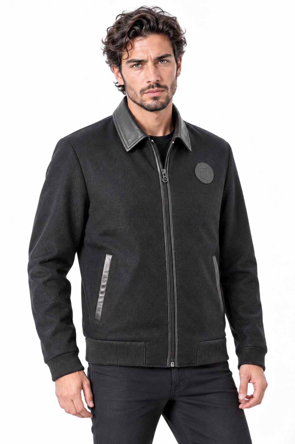 Erkek kaşe mont spor.Code:23873