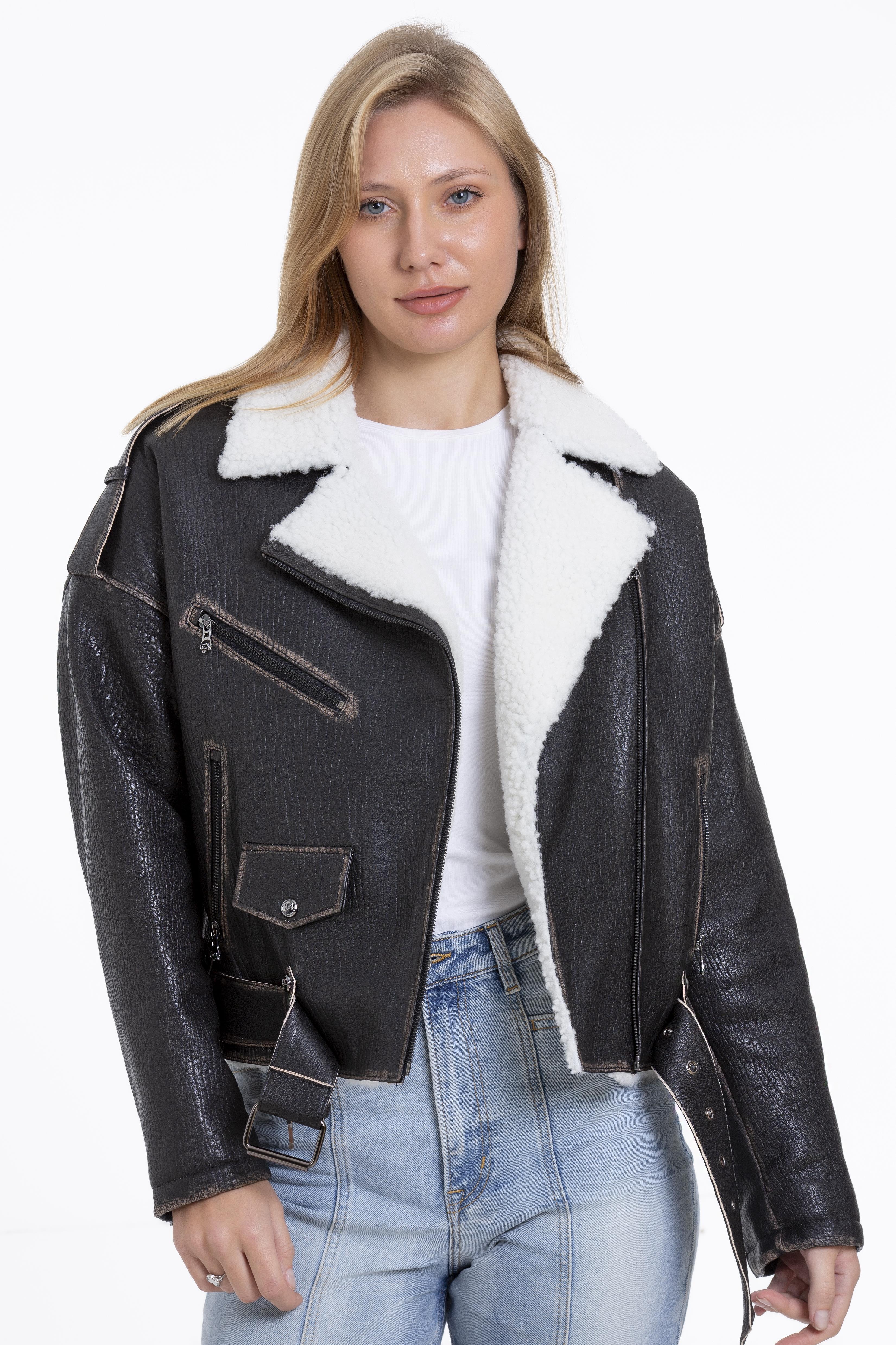 Franko Armondi BAYAN GERÇEK DERİ PZR-BK-2091 - 23135