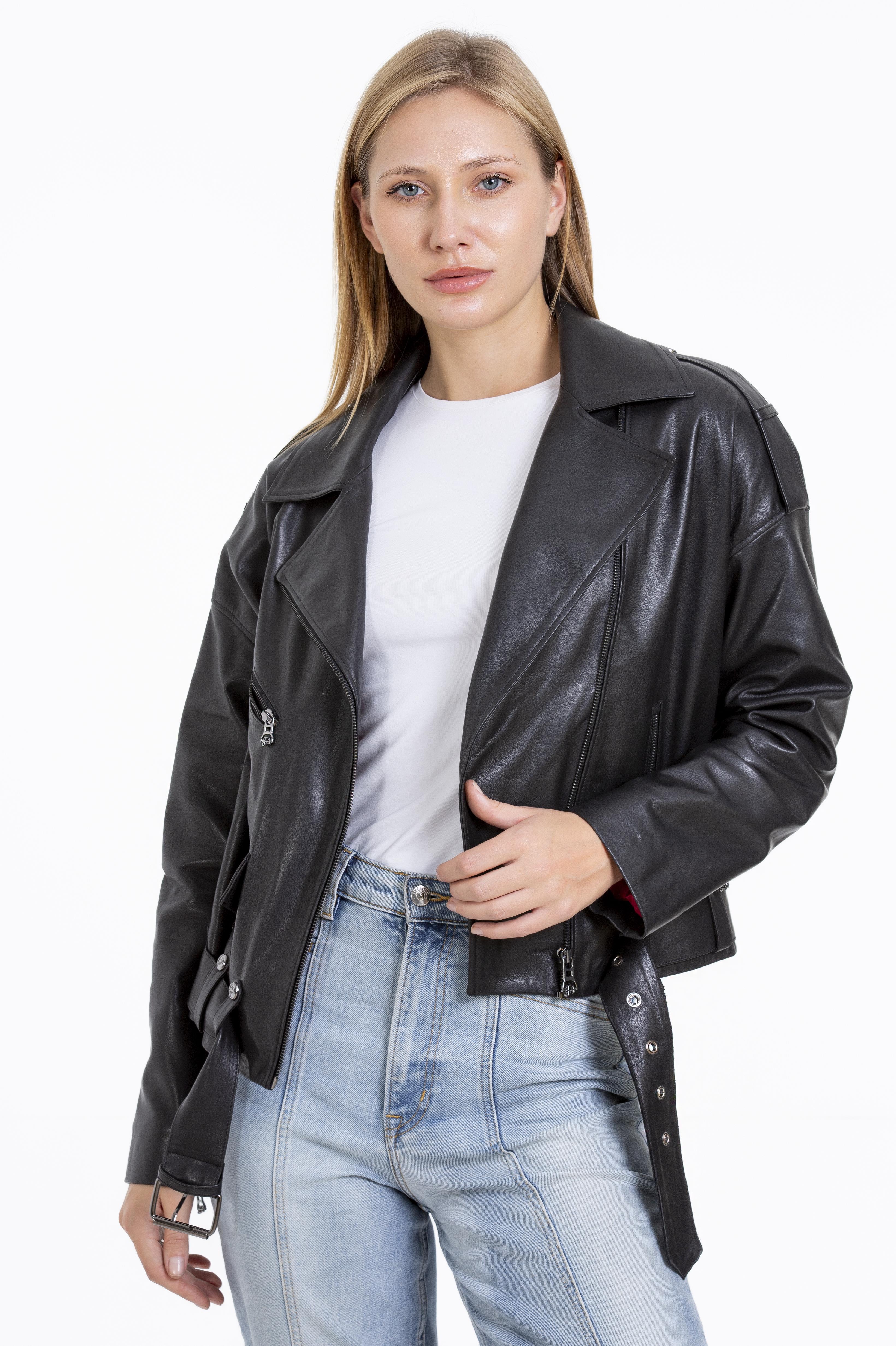 Franko Armondi BAYAN GERÇEK DERİ PZR-BK-2091 - 23134