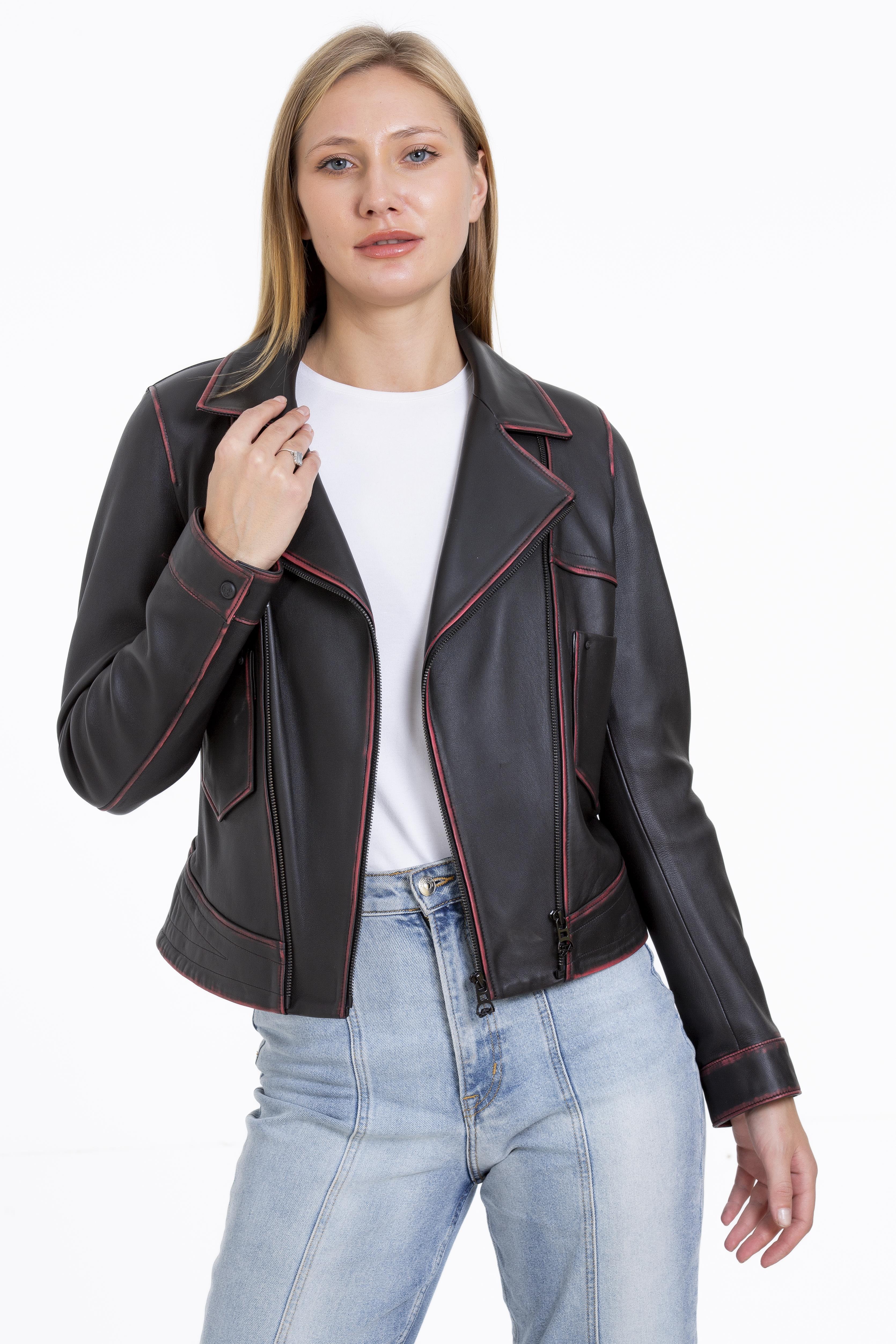 Franko Armondi BAYAN GERÇEK DERİ PZR-BK-2170 - 23026