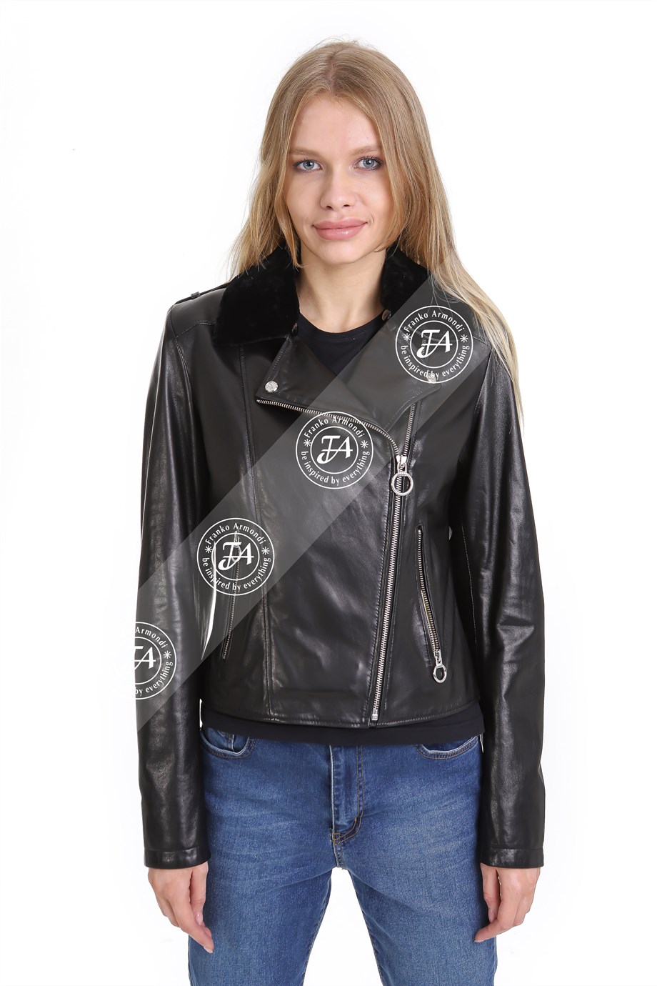 Franko Armondi Kadın Gerçek Deri ONL- BK-1720 - 20469  FA8