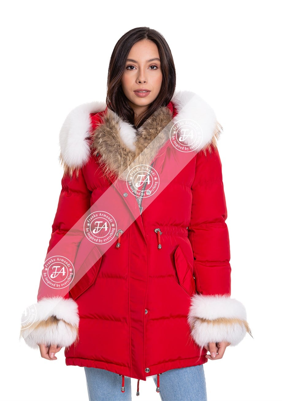 Franko Armondi KADIN GERÇEK ONL-SR-PARKA - 22217 FA11