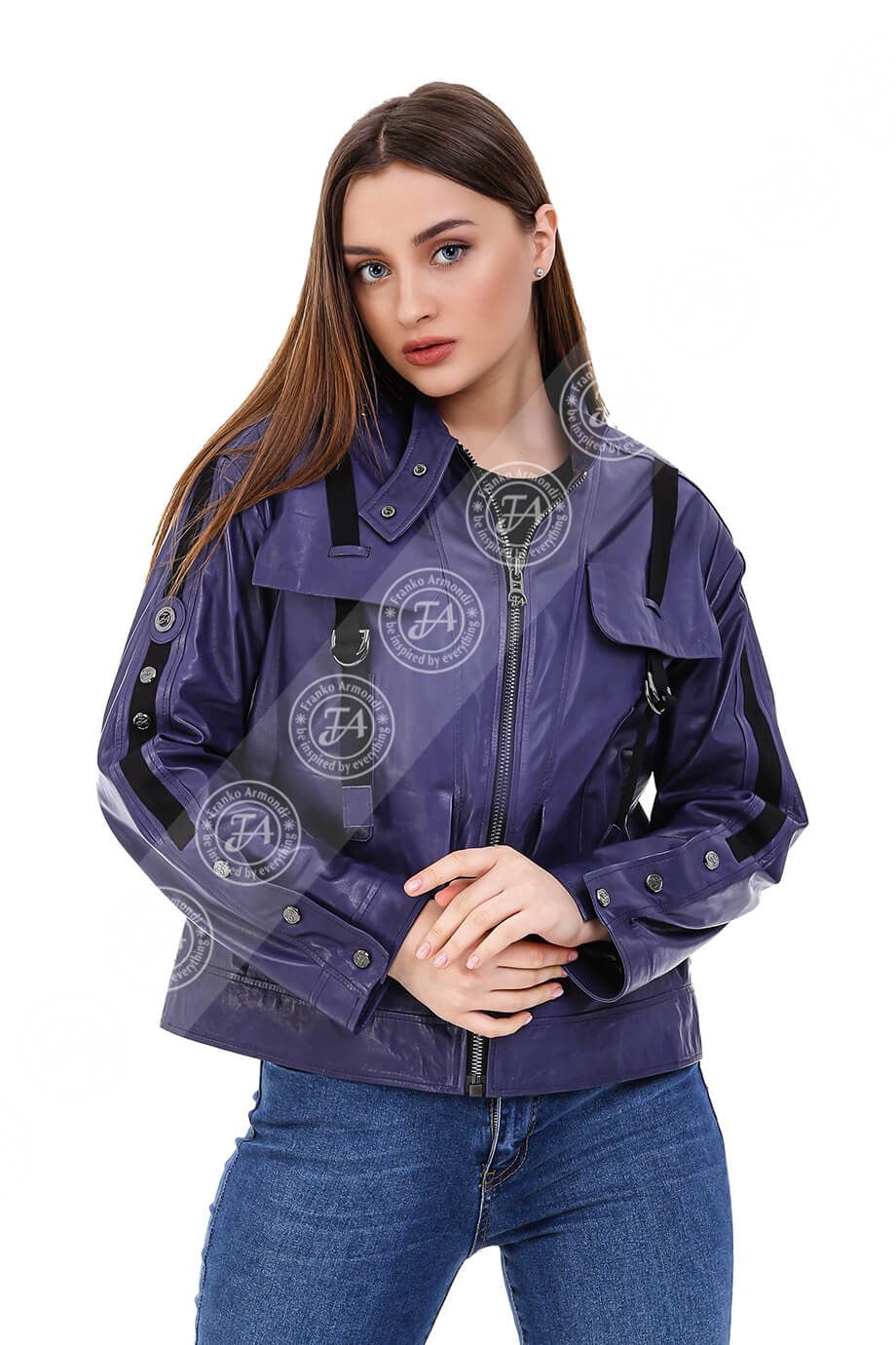 Kadın Gerçek Deri Spor Oversize Mont Parliament BK-1612 -20114 FA5