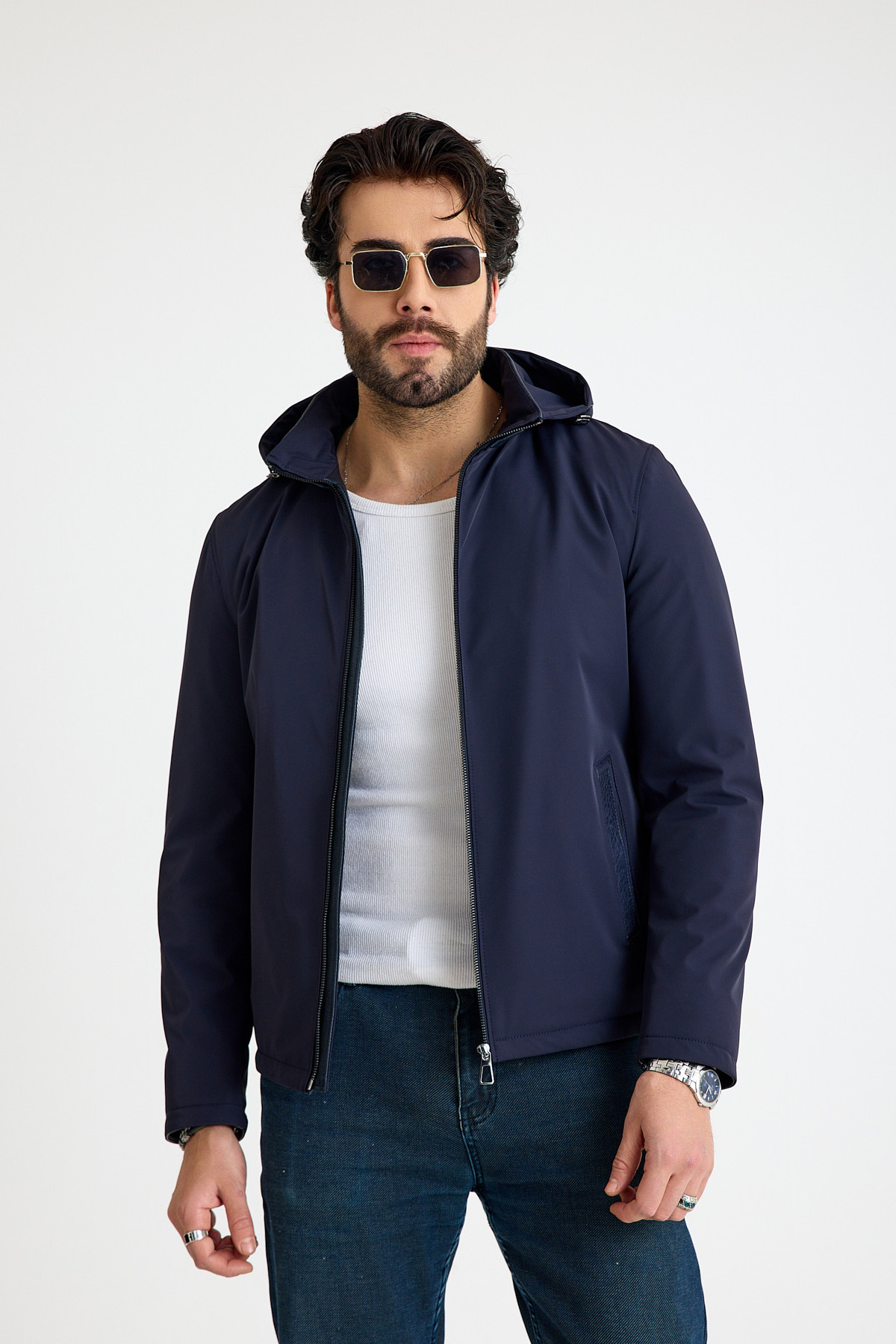 Klasik Erkek Deri̇ Ceket – E52-KD-2908-24141