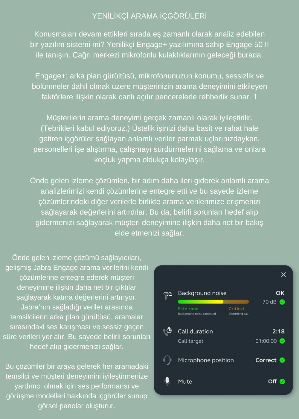 Jabra Engage 50 II Usb-C Duo Ms Kablolu Kulak Üstü Kulaklık