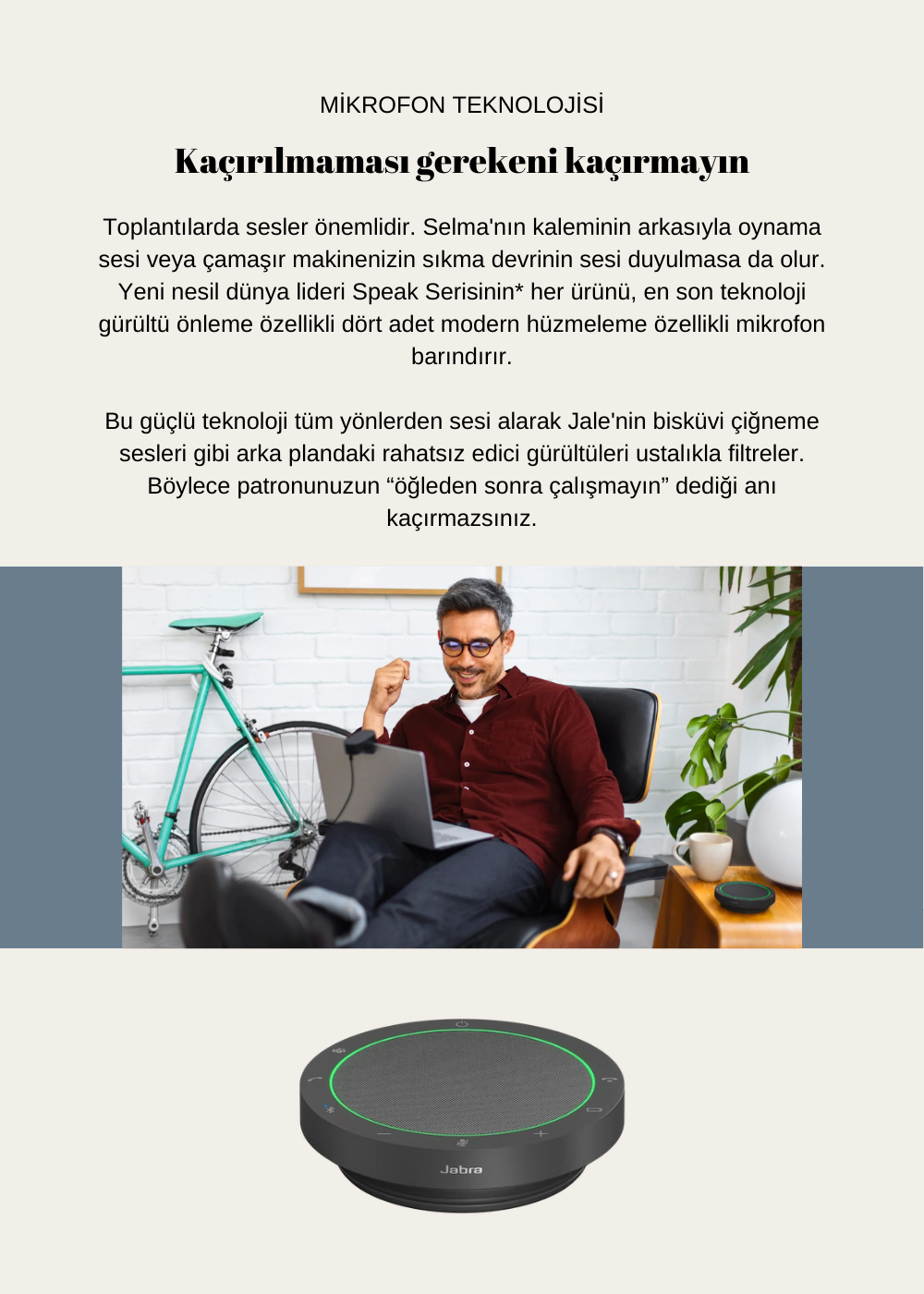 Jabra Speak2 55 Ses Konferans Cihazı