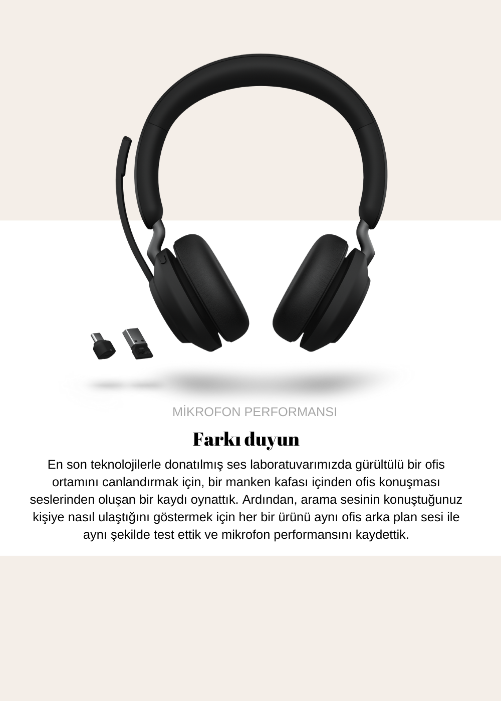 Jabra Evolve2 65 Duo Siyah (USB-A) Kulak Üstü Kulaklık