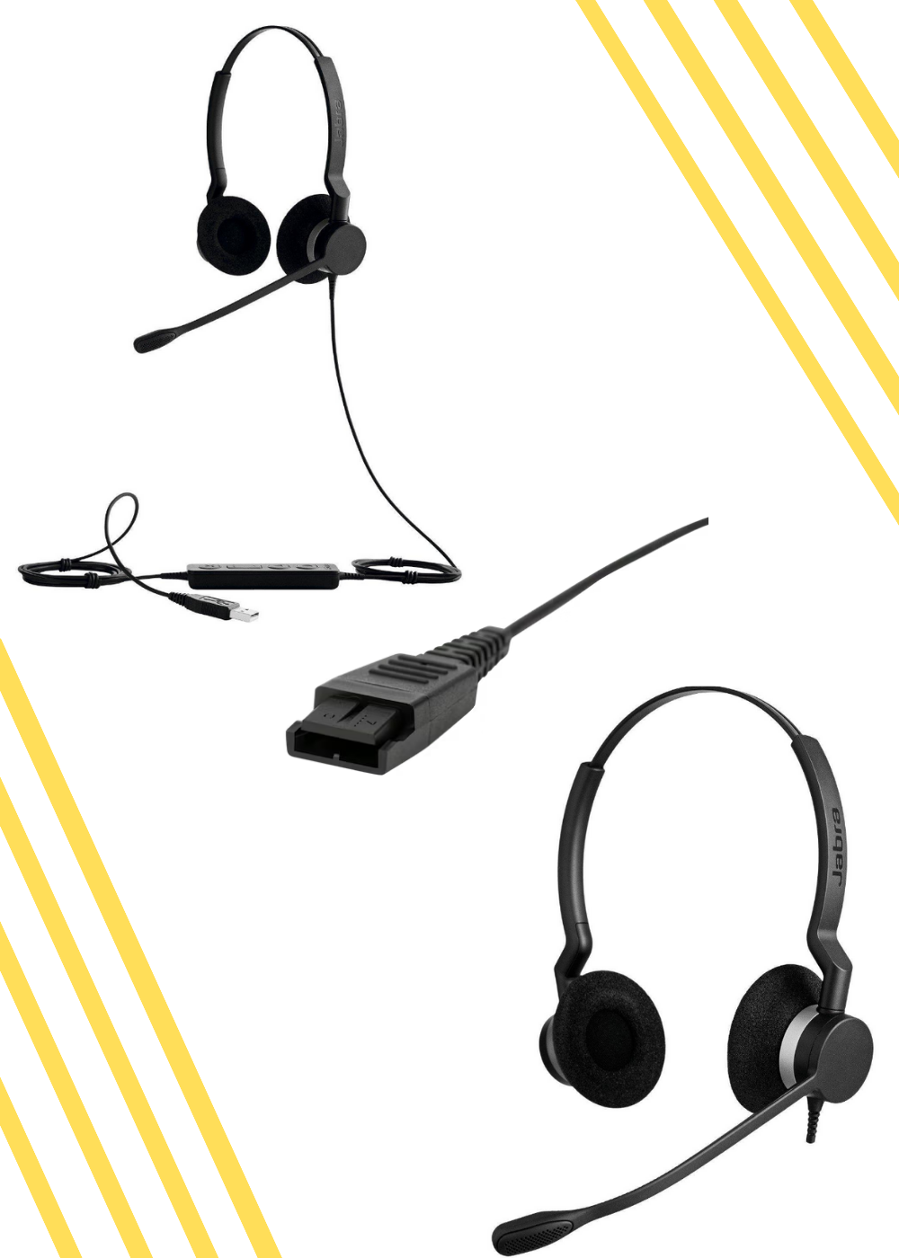 Jabra BIZ 2300 USB Duo MS Mikrofonlu Kulak Üstü Kulaklık