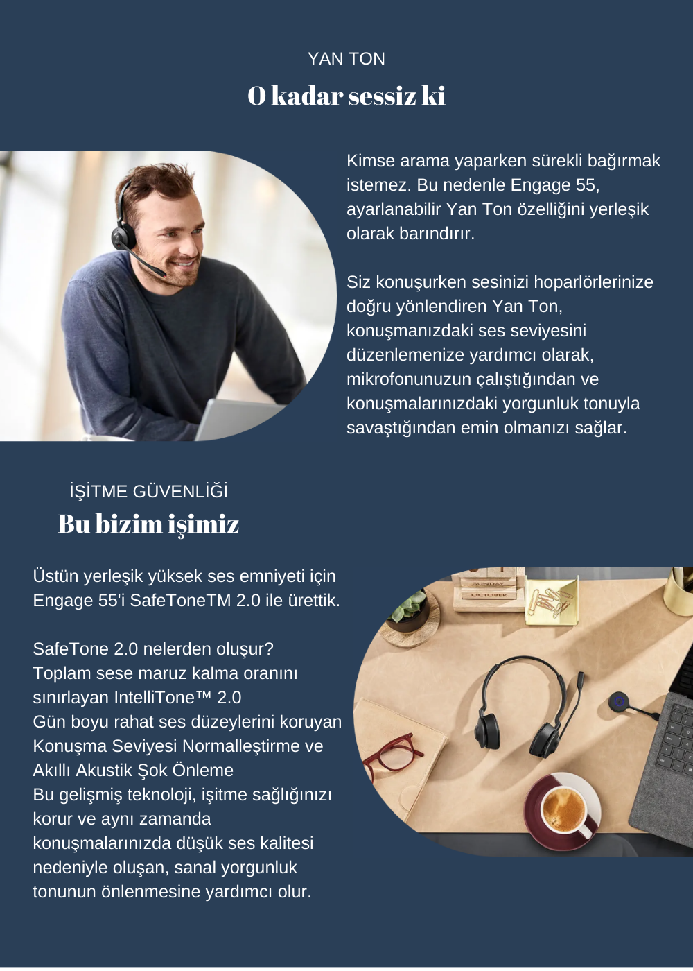 Jabra Engage 55 Duo Usb-C Ms Kablosuz Kulak Üstü Kulaklık