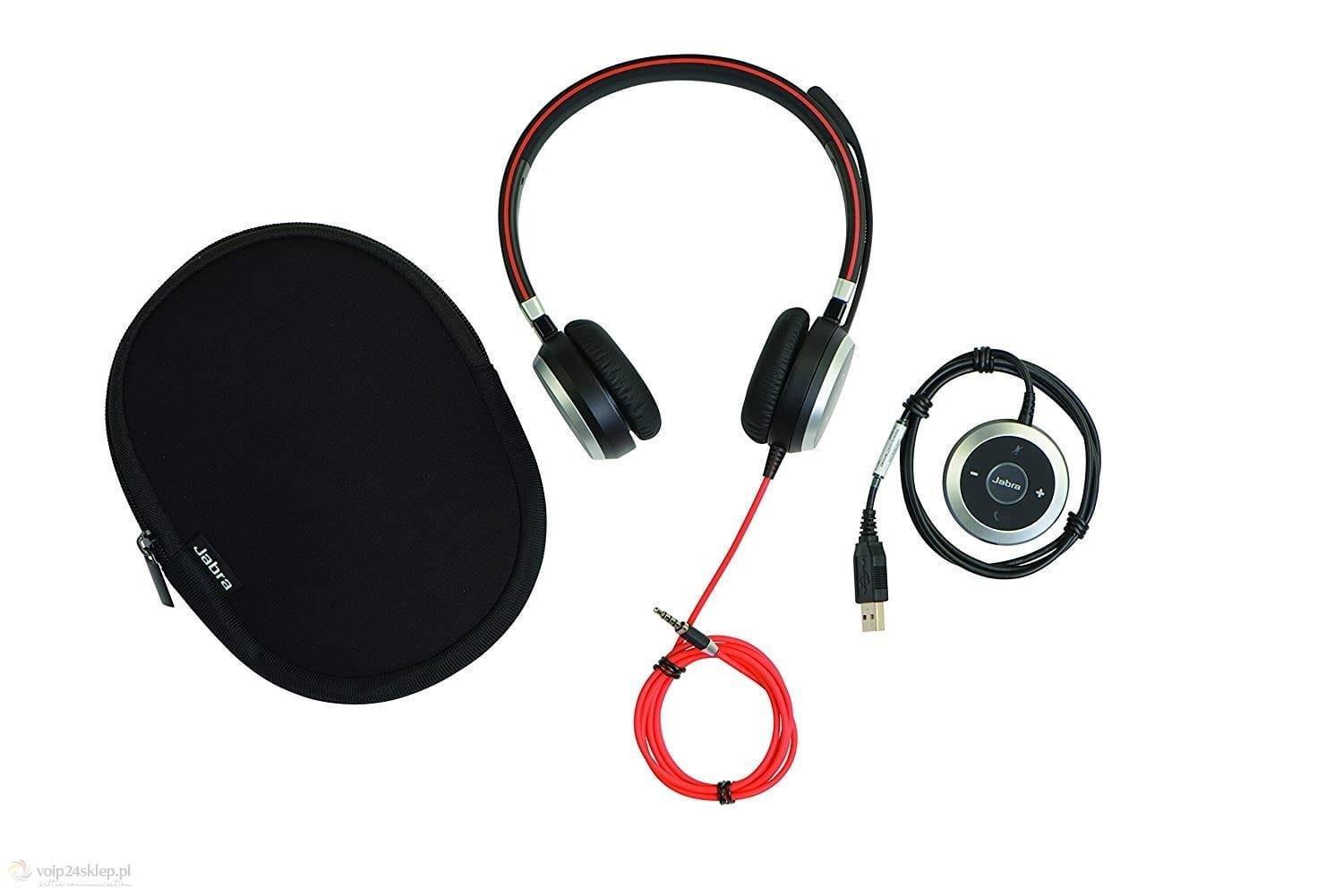 Jabra Evolve 40 Duo USB NC MS Kulak Üstü Kulaklık (Garantili)