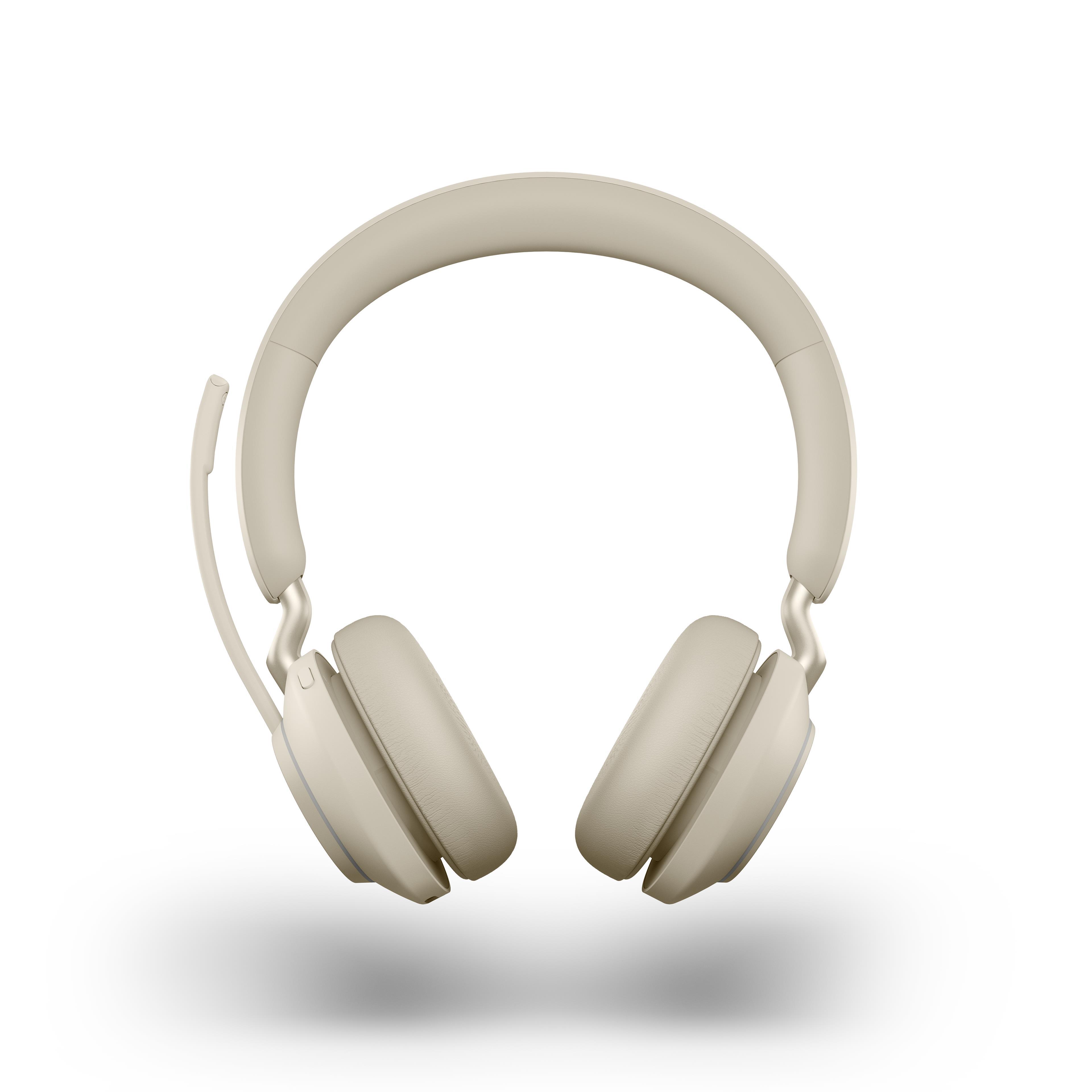 Jabra Evolve2 65 Duo Bej (USB-A) Kulak Üstü Kulaklık