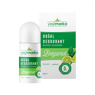 Yeşilmarka Doğal Roll On Deodorant – Bergamot Kokulu