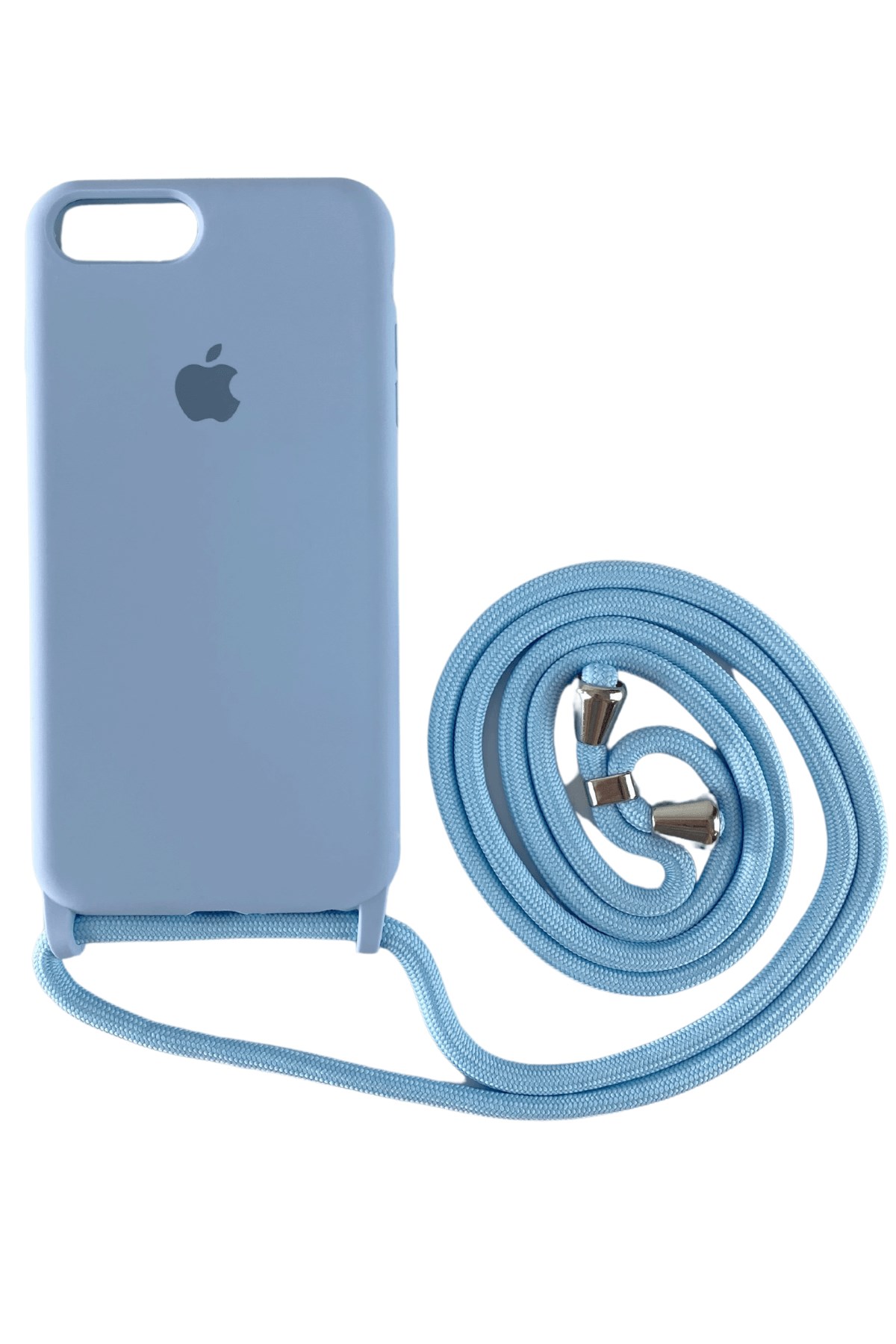 iPhone Bebe Mavisi İpli Silikon Kılıf 7 Plus/8 Plus | Konsept Aksesuar