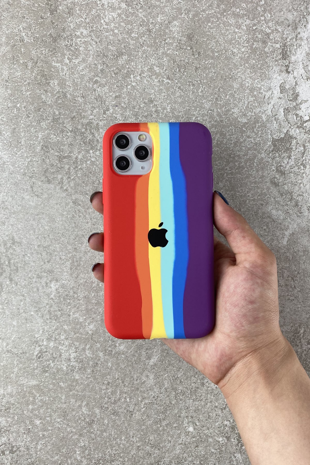 iPhone Rainbow Lansman Kılıf 12/12 Pro | Konsept Aksesuar