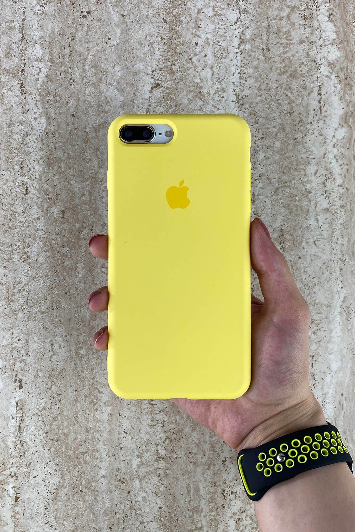 iPhone Sarı Altı Kapalı Silikon Kılıf 7 Plus/8 Plus | Konsept Aksesuar