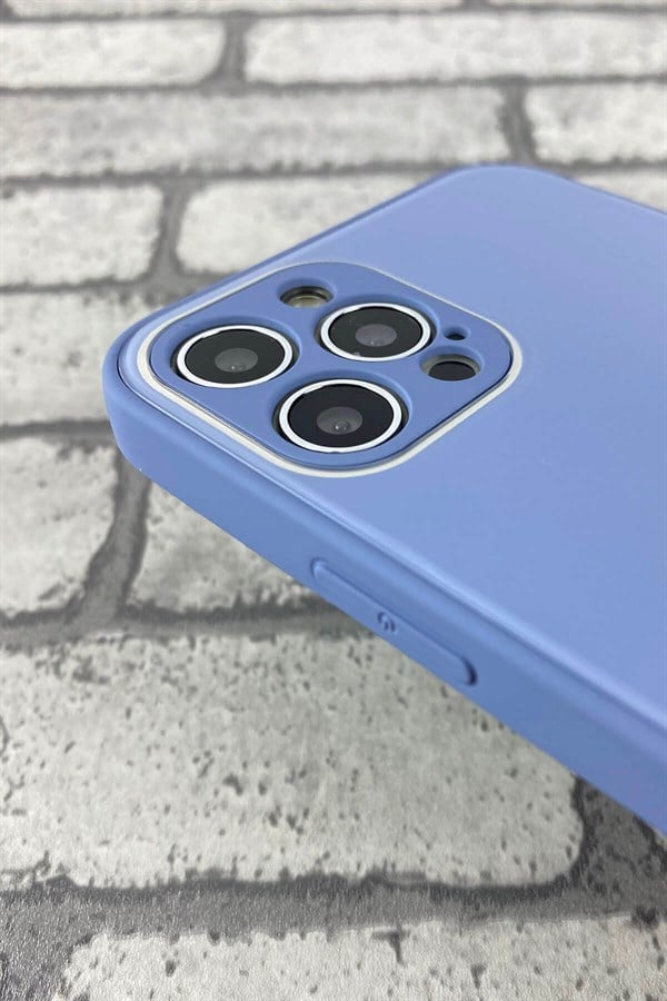 iPhone Lavanta Kamera Korumalı Cam Kılıf 11 Promax | Konsept Aksesuar