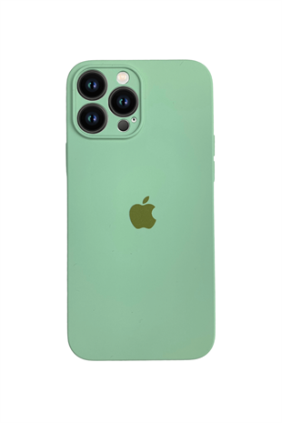 iPhone Fıstık Yeşili Kamera Korumalı Kılıf 13 Pro Max | Konsept Aksesuar