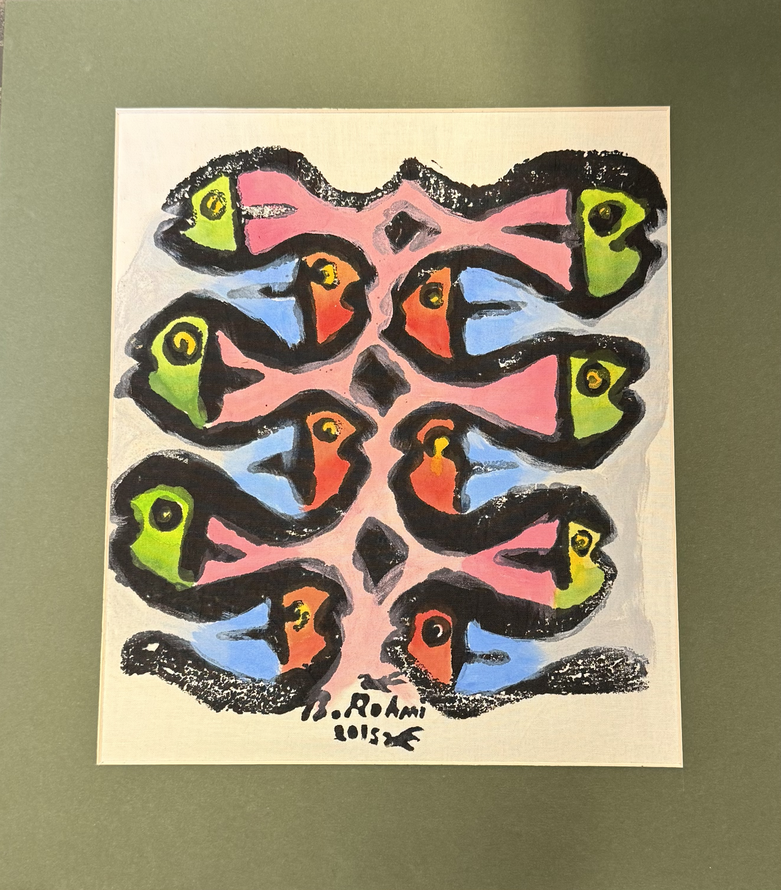 12'li Balık Paspartu