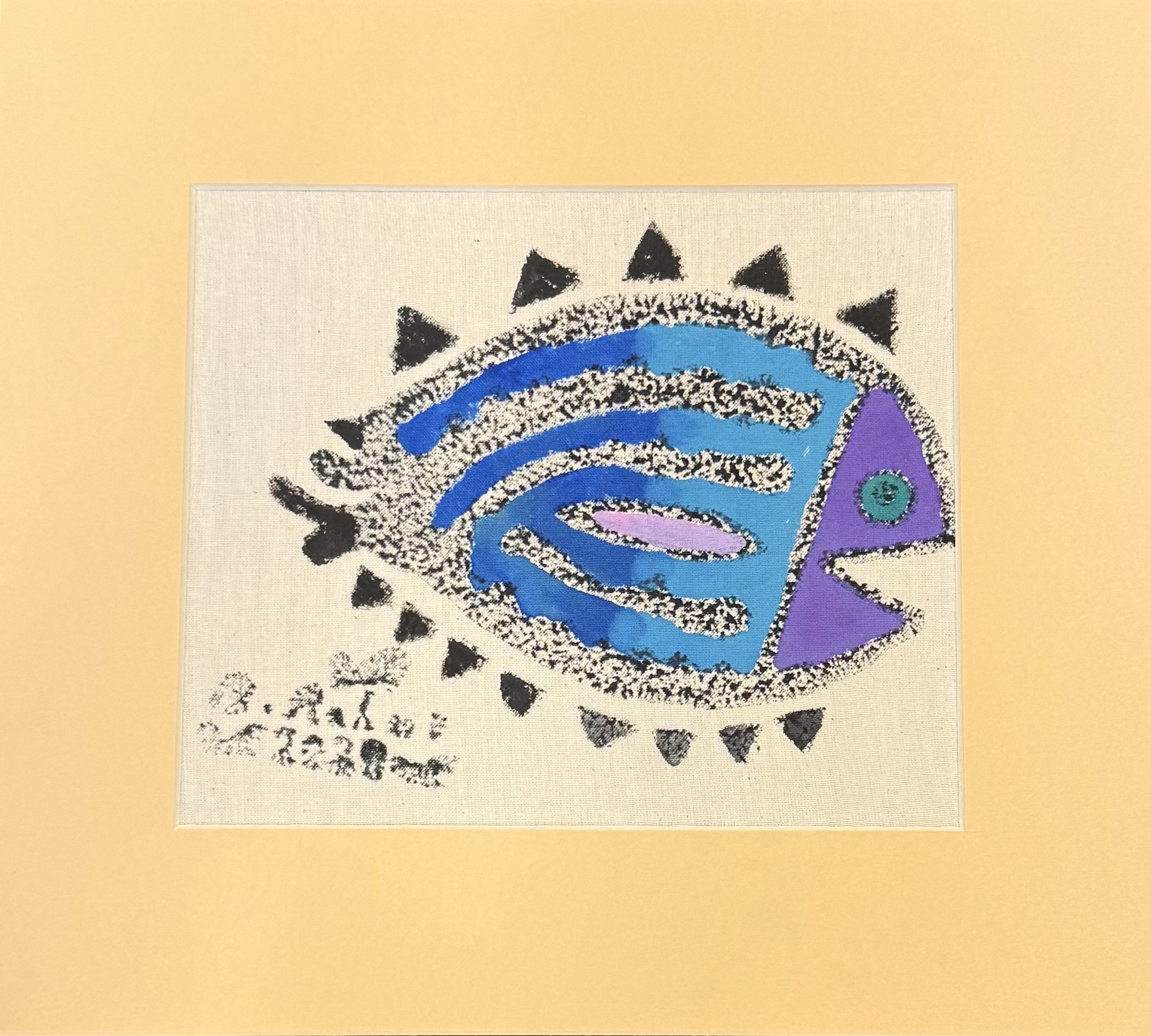 Dil Balığı Paspartu