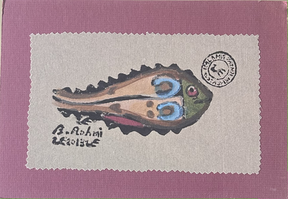 İstavrit Mini Pul Paspartu