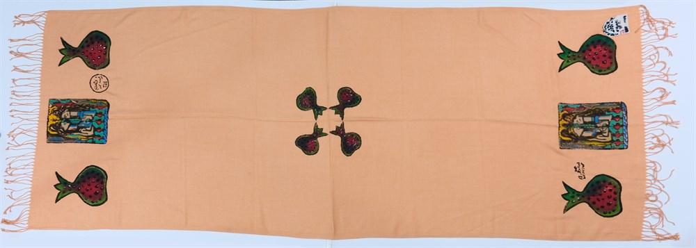 Paşmina Karadut ve Nar Şal