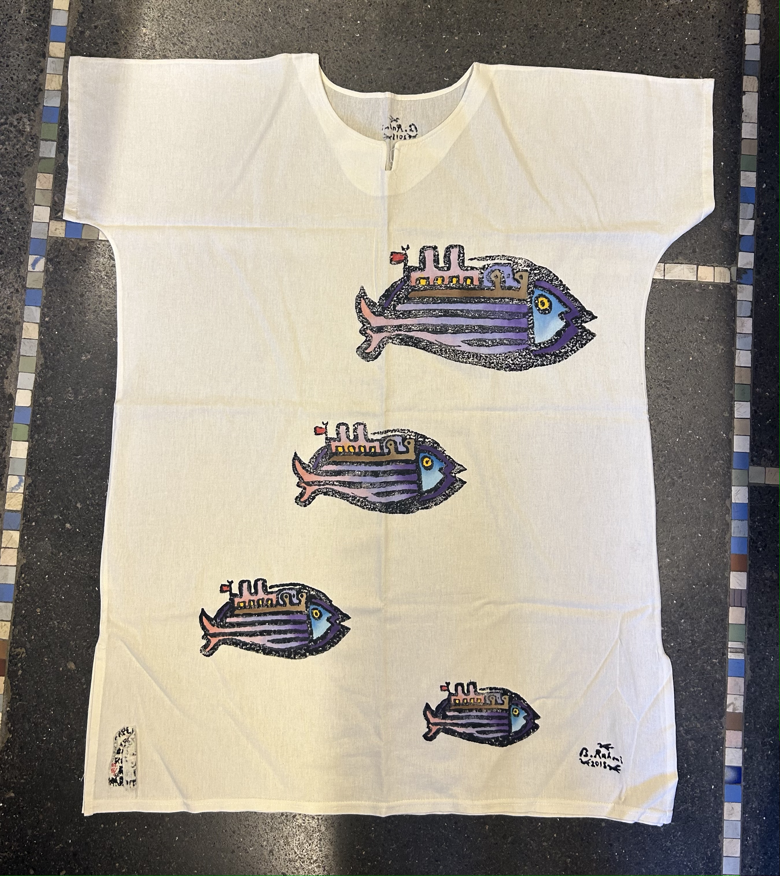 Trenli Balık Plaj Elbisesi