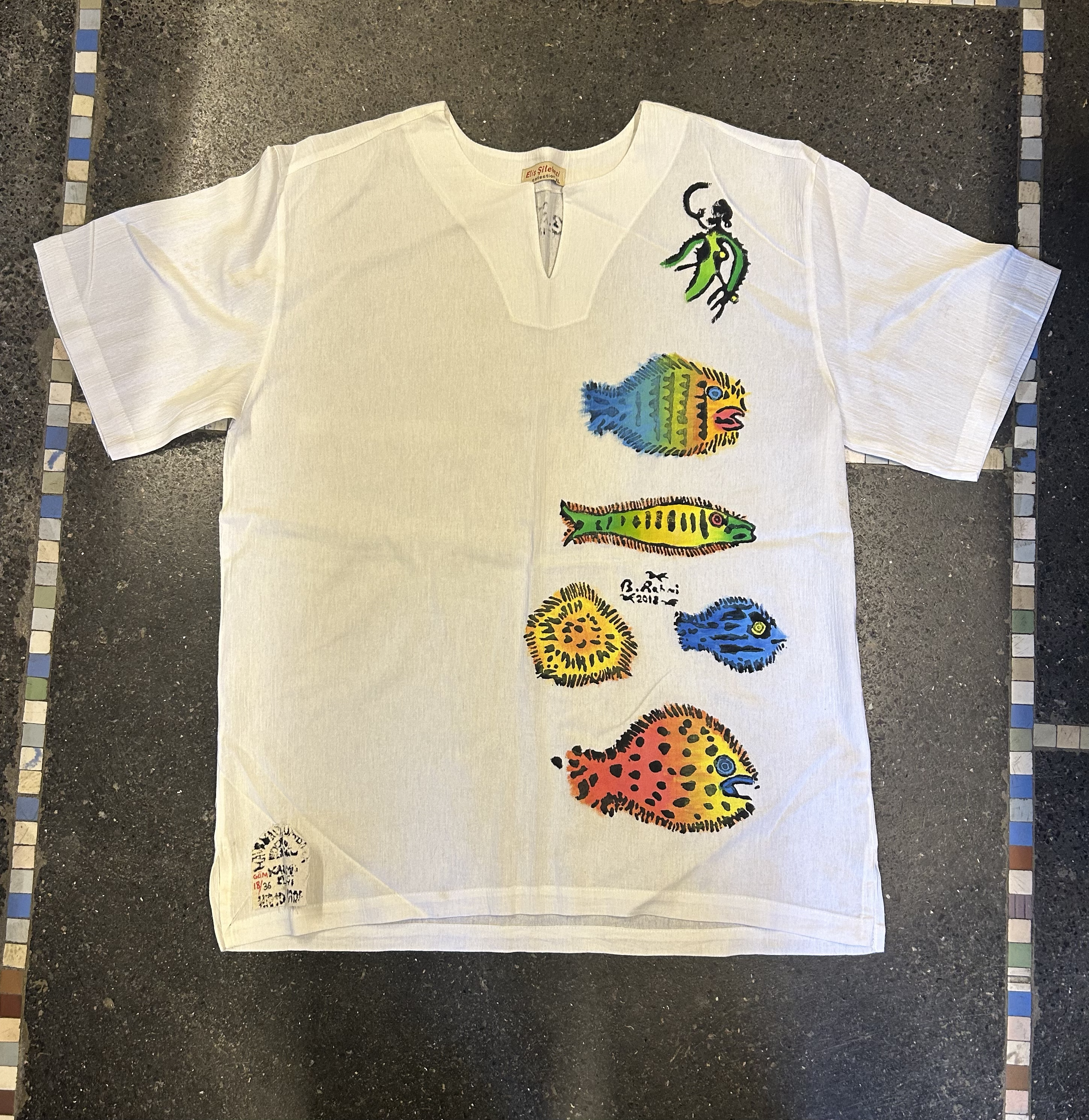 Ahtapot ve Balıklar Gömlek