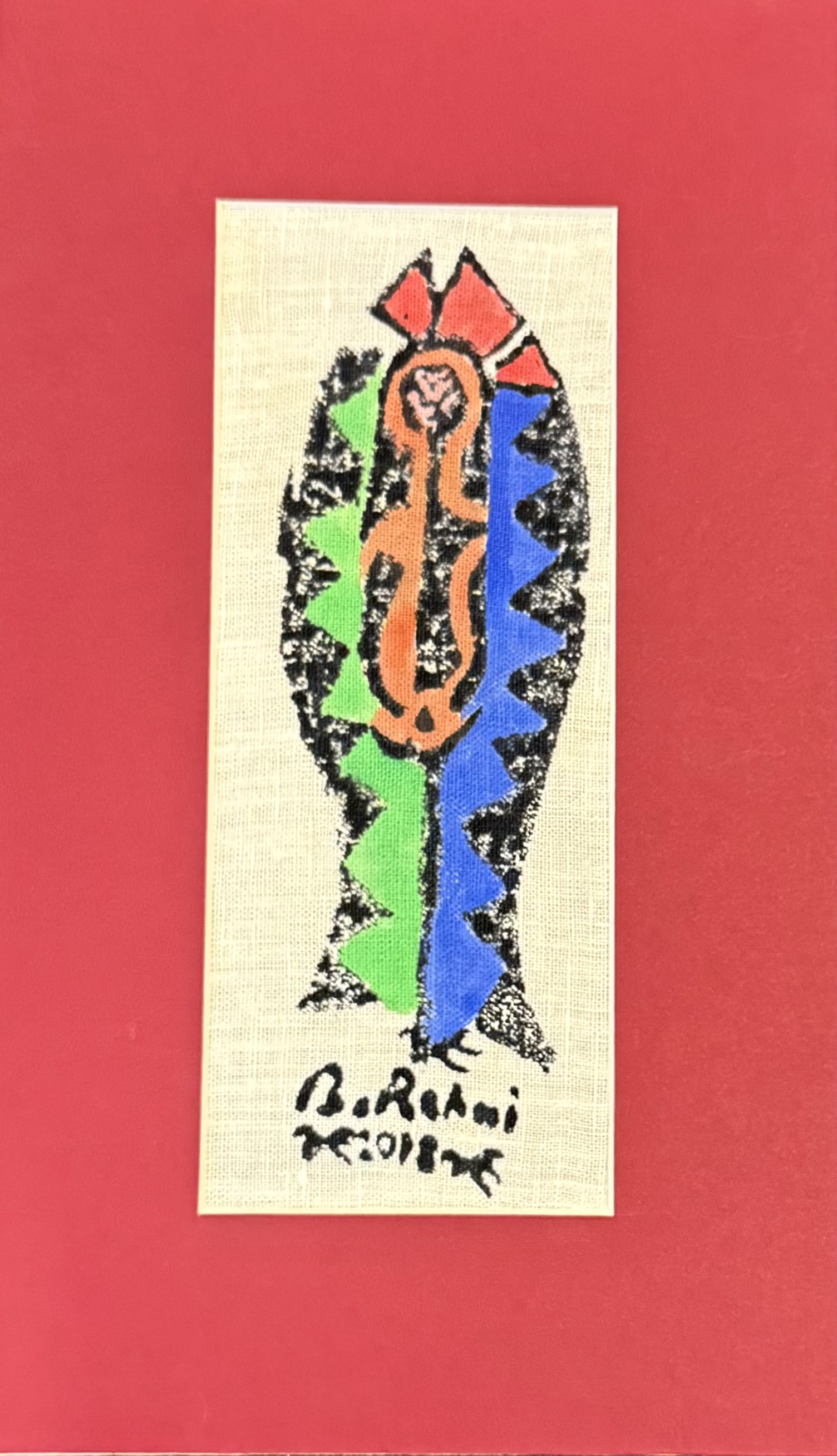 Balık Kadın Paspartu