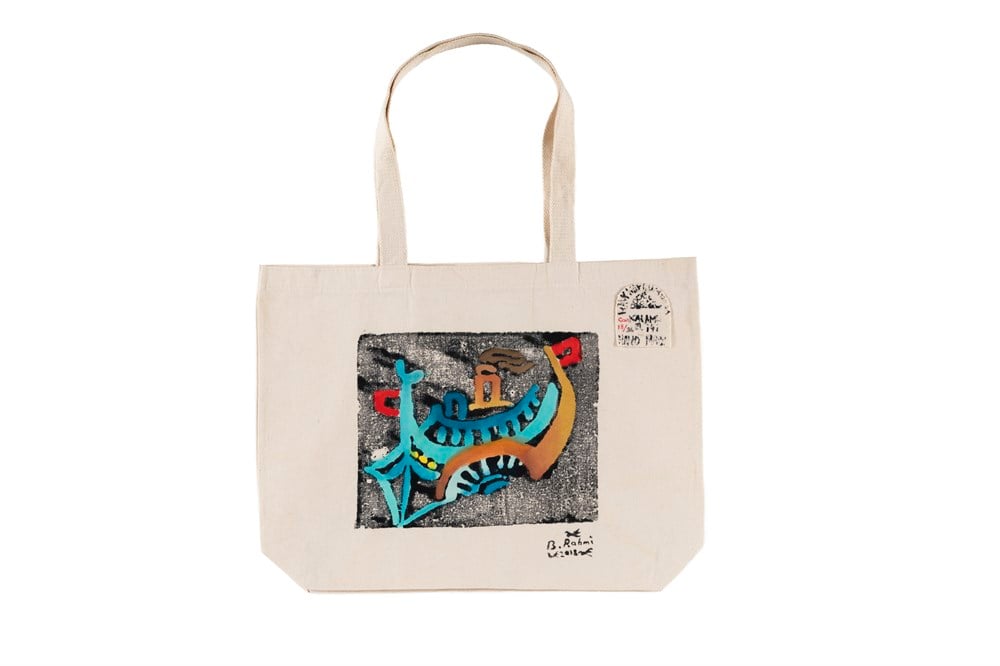 Bayraklı Bez Çanta