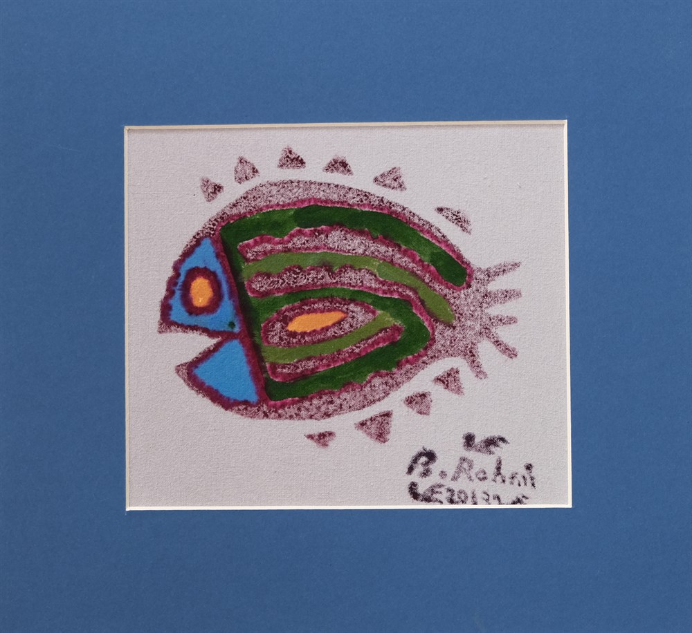 Dil Balığı Paspartu