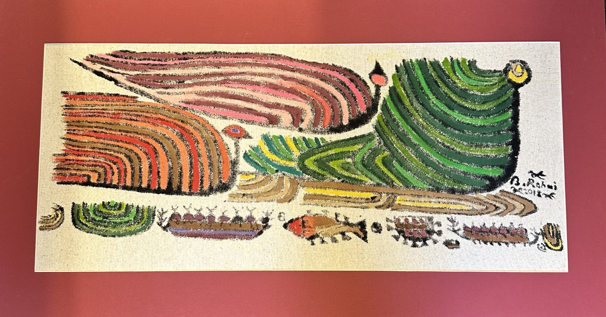 Ebabil Kuşu Paspartu