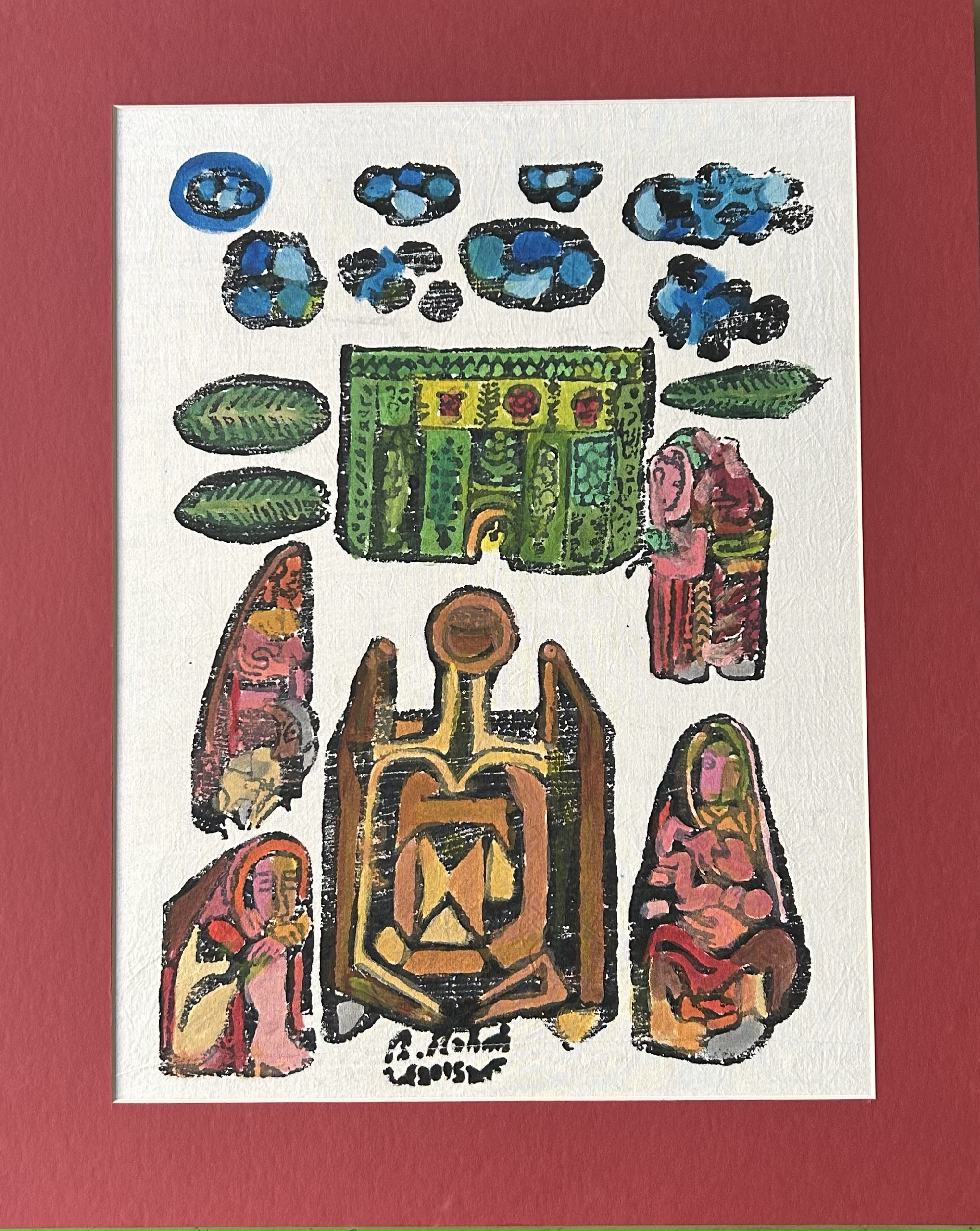 Hamamın 3'tür Kurnası Paspartu