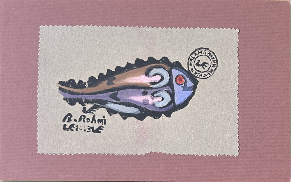 İstavrit Mini Pul Paspartu