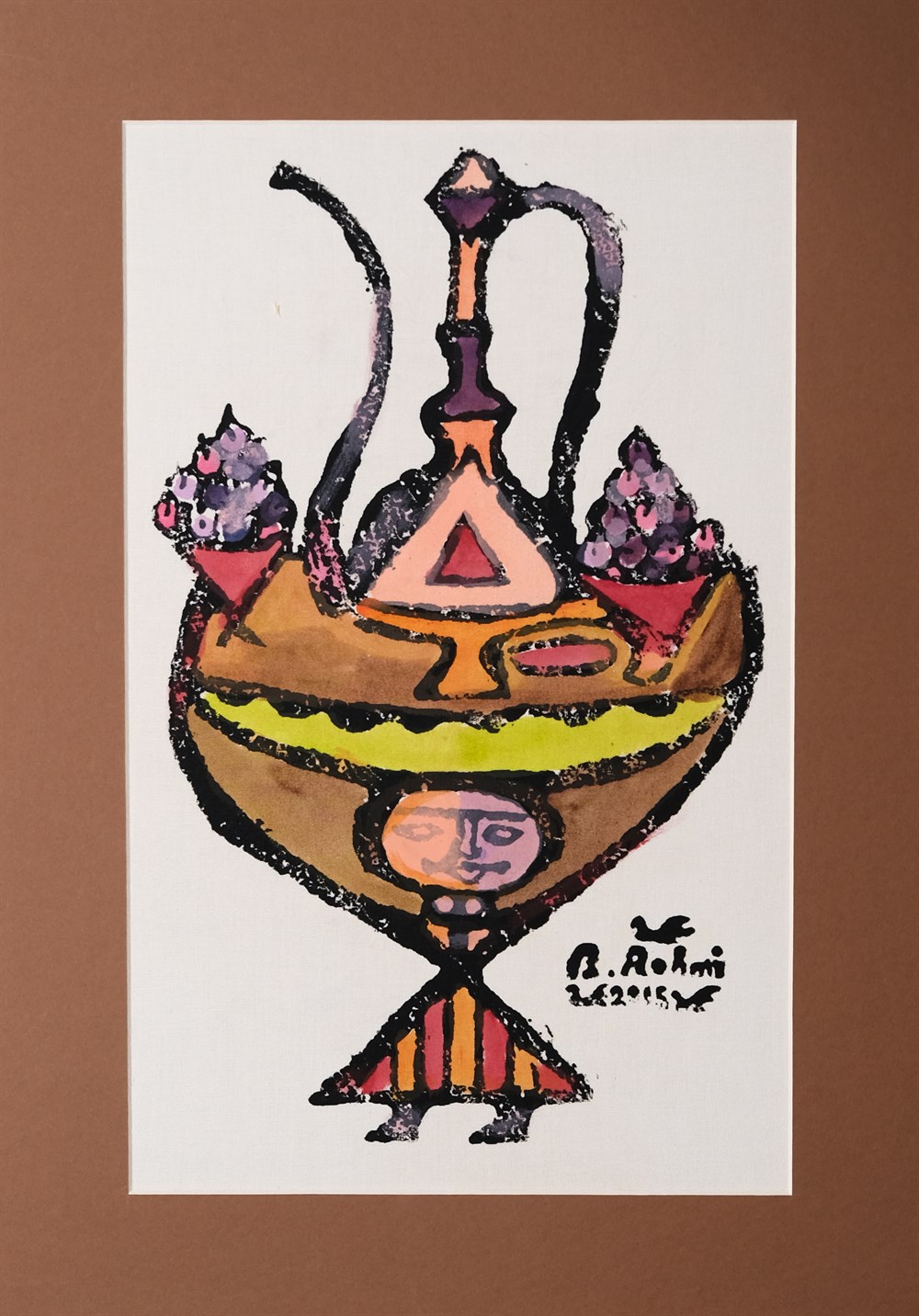 Narlı İbrikli Paspartu