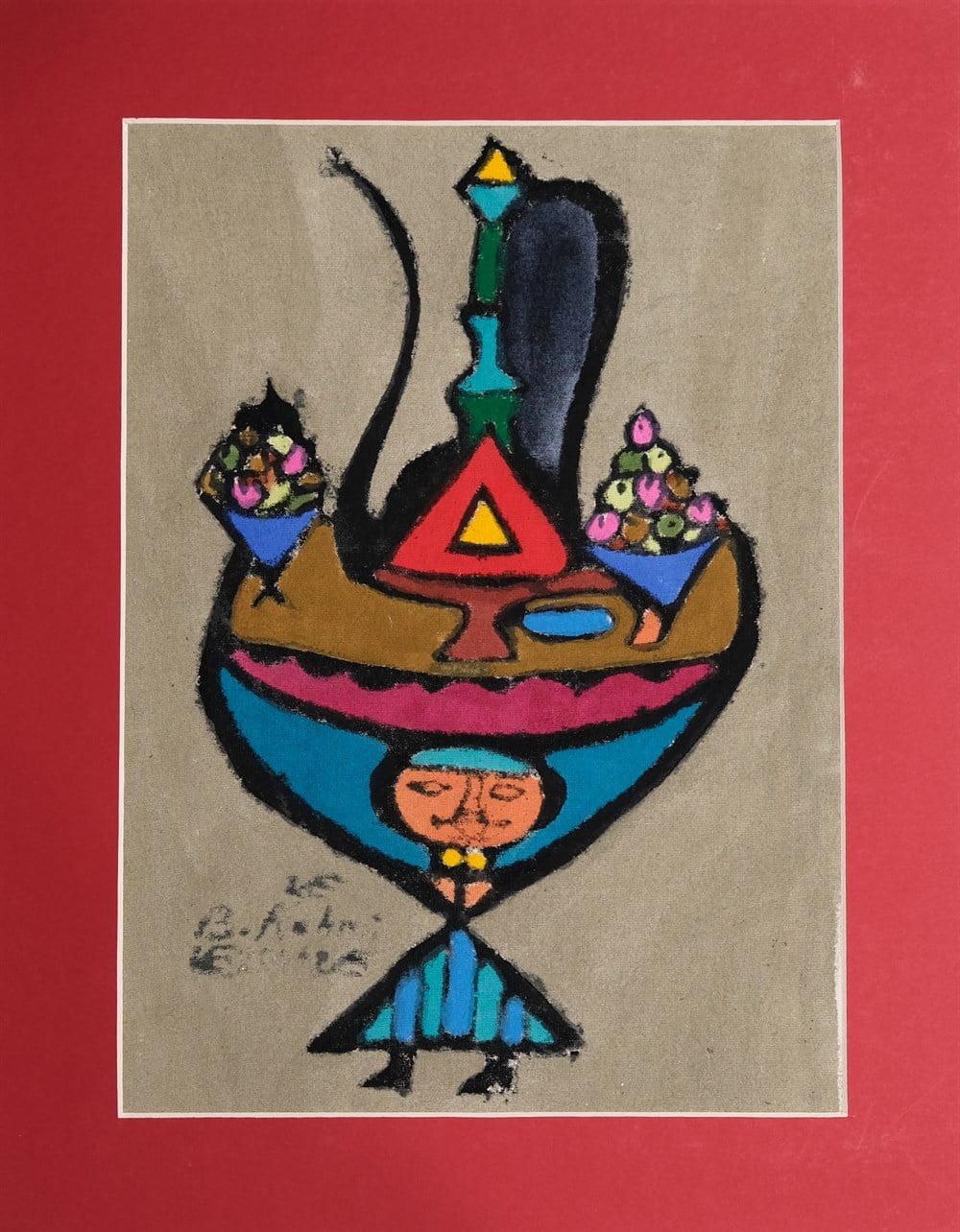 Narlı İbrikli Paspartu