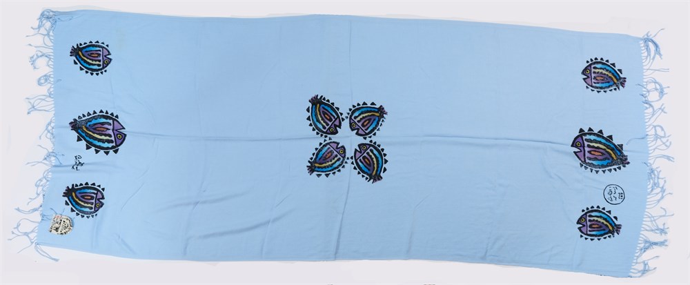 Paşmina Dil Balığı Şal