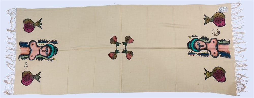 Paşmina Karadut Nar Şal