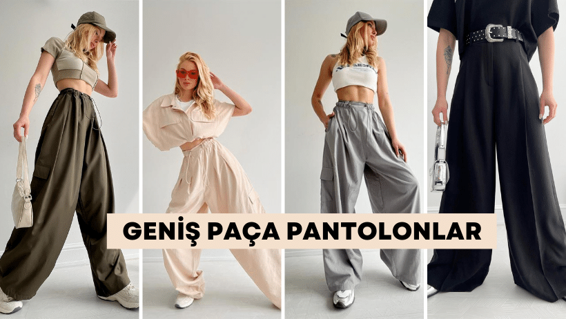 geniş paça pantolon