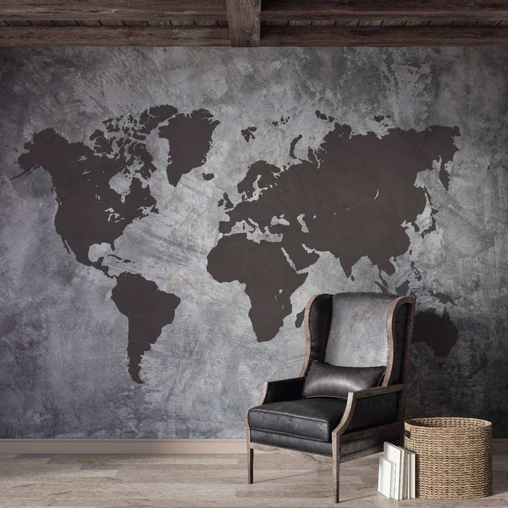 Dünya Haritası Duvar Kağıdı | Dijitalya
