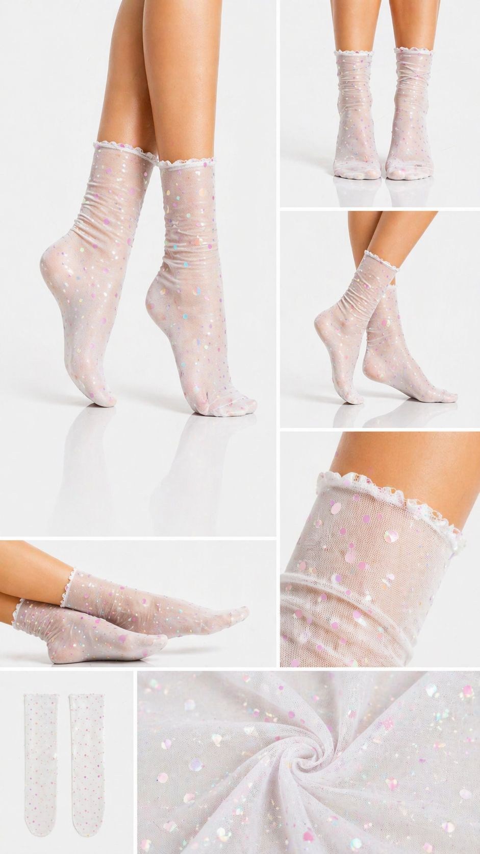 Chica MagicaChica Magica Beyaz Tül ÇorapÇoraplar