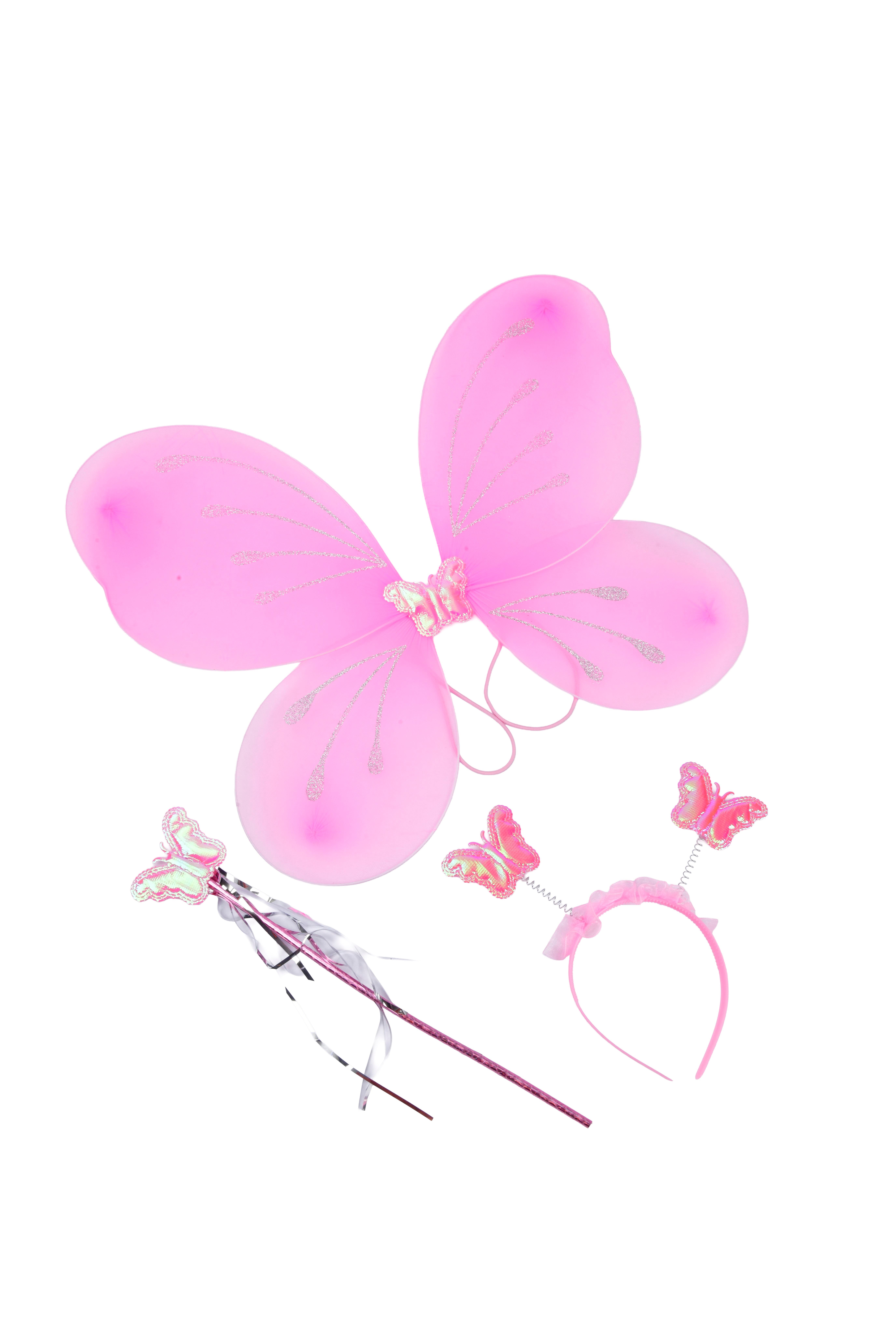 Chica MagicaChica Magica Pembe Melek Kanatlı Kız Çocuk Aksesuar SetiParti & Kostüm Aksesuarları 